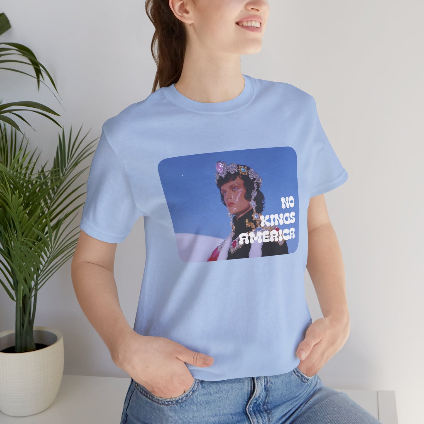NO KINGS AMERICA TEE