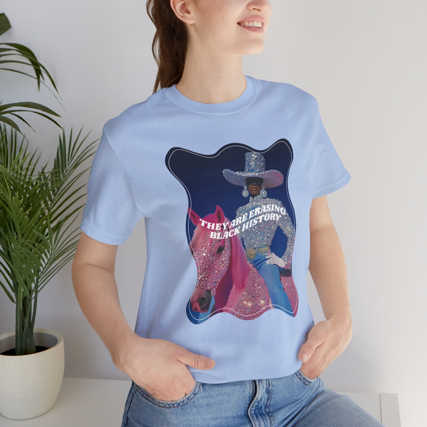 THEY ARE ERASING BLACK HISTORY TEE
