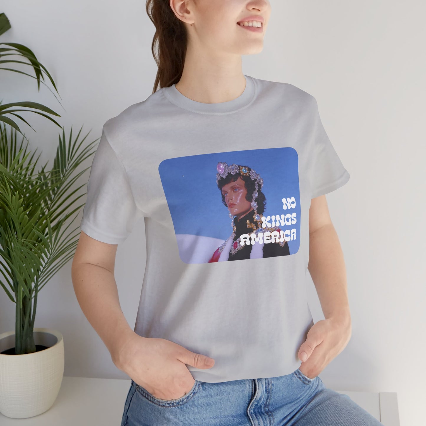 NO KINGS AMERICA TEE
