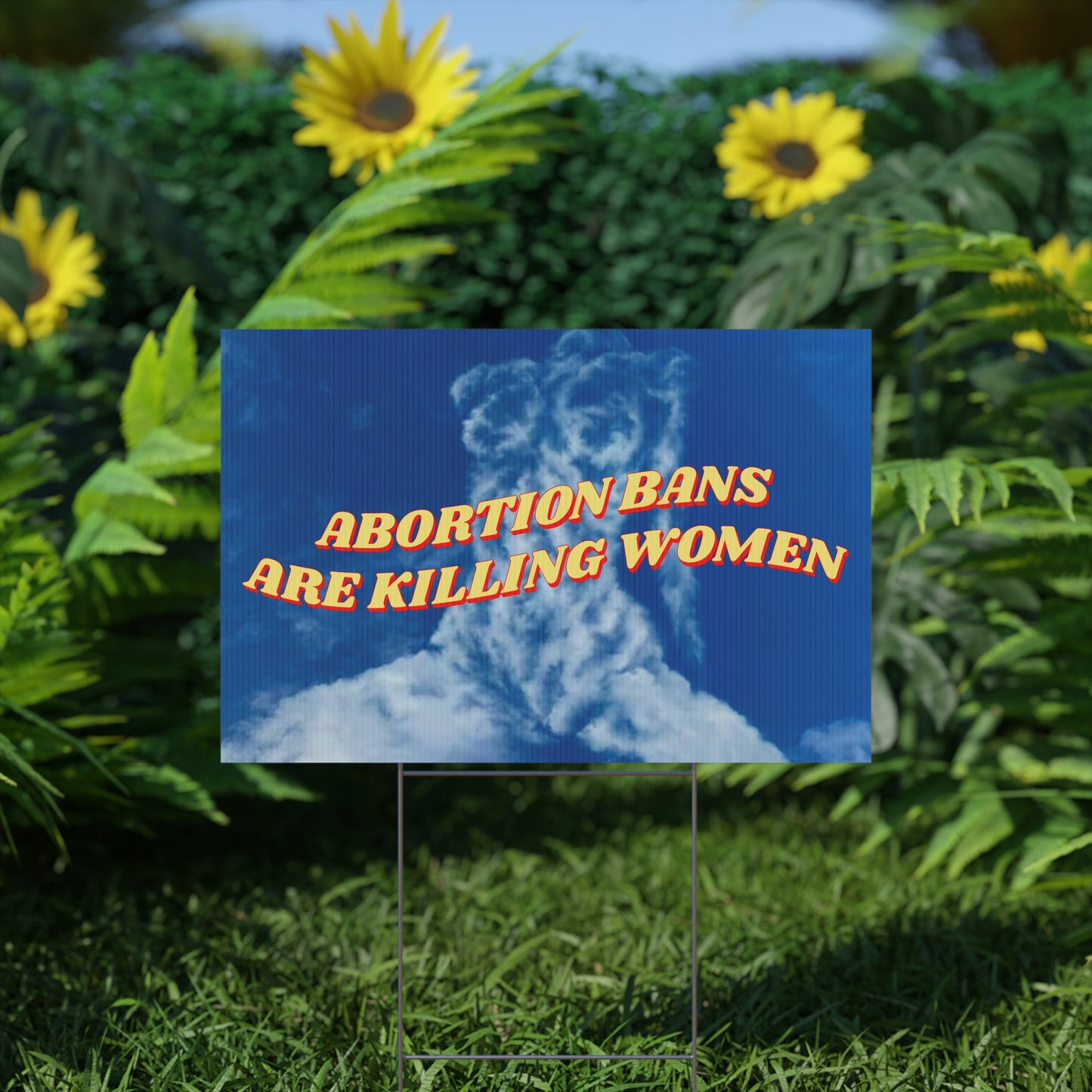 ABORTION BANS ARE KILLING WOMEN PROTEST SIGN