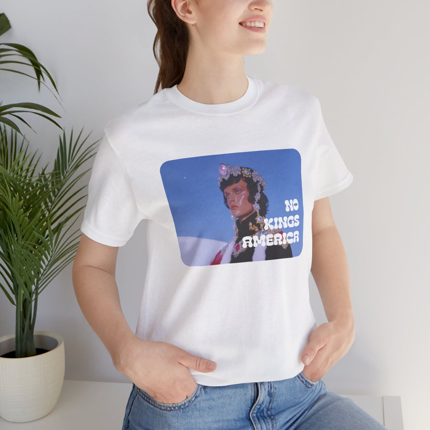 NO KINGS AMERICA TEE