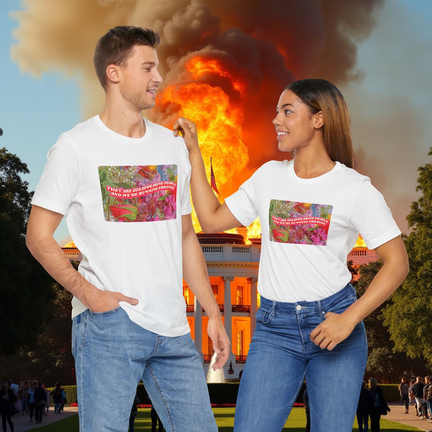 THEY ARE DISAPPEARING PEOPLE TEE