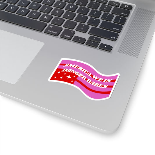 WE IN DANGER BABES STICKER