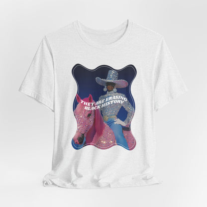 THEY ARE ERASING BLACK HISTORY TEE