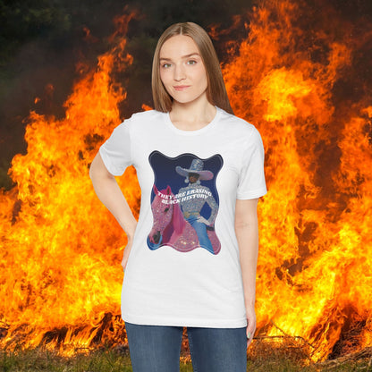 THEY ARE ERASING BLACK HISTORY TEE