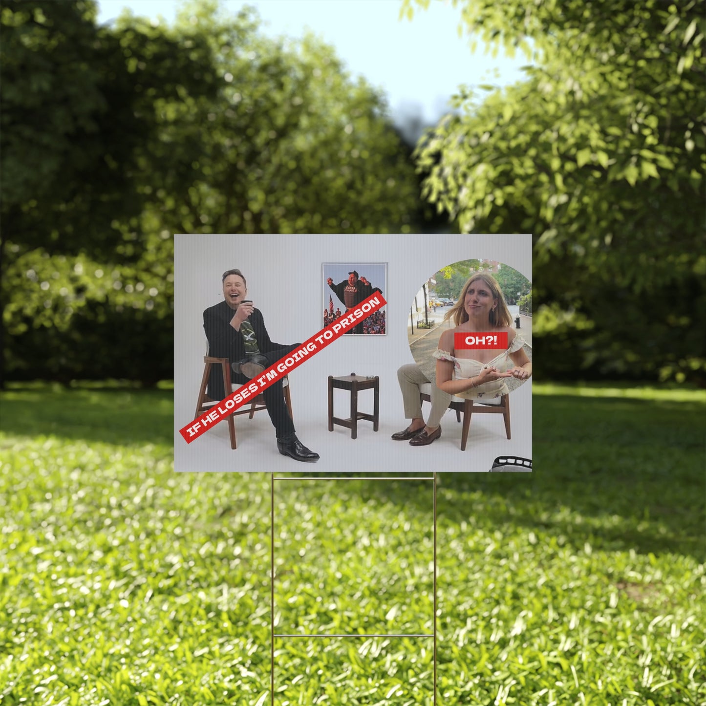 IF HE LOSES ANTI ELON PROTEST SIGN